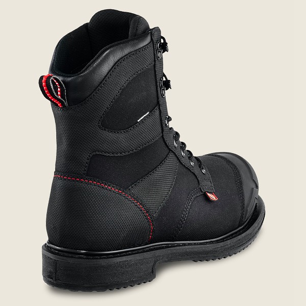 Botas de Seguridad Red Wing Hombre Negros - Maxbond - 8-Inch Waterproof Toe - 827-HMDBPE